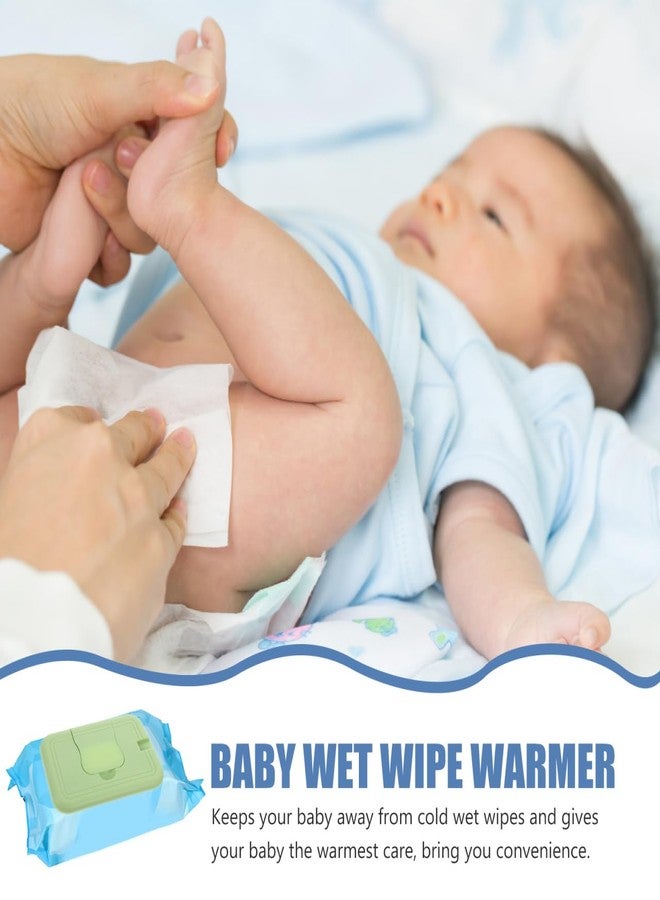 Hoement Portable Baby Wipe Warmer with Temperature Control Lightweight Wet Tissue Heater for Travel and Home Use - Image 4